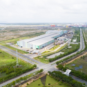 Dự Án Nhà máy sản xuất thép Tung Ho Việt Nam