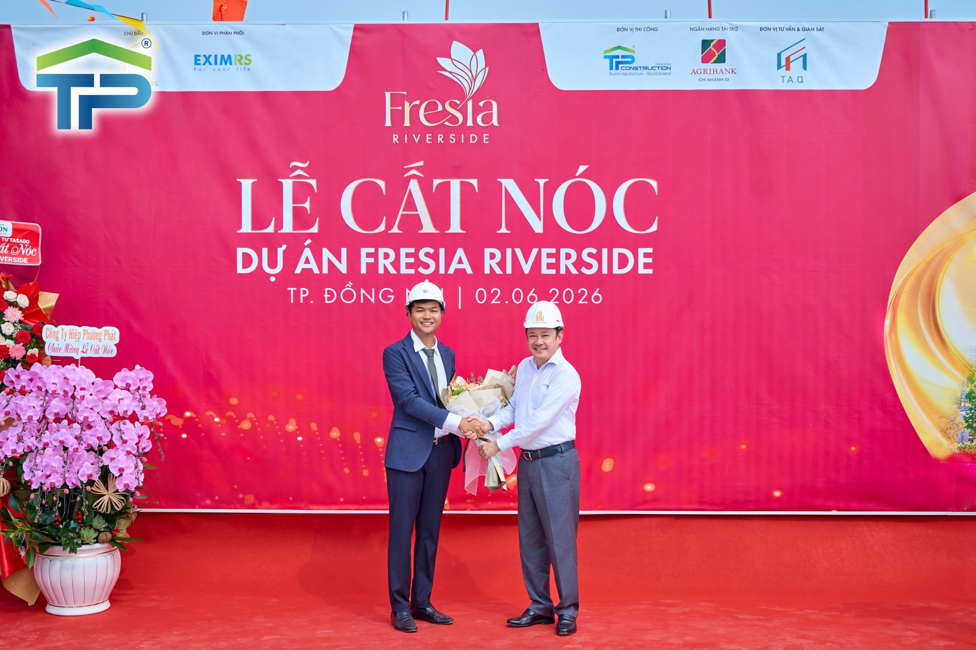 Chủ Đầu Tư tri ân nhà thầu uy tín Tài Phú